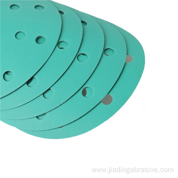 150mm alumina abrasive sand disc paper 15holes